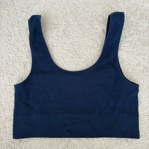 Honeydew intimates ribbed crop bra top